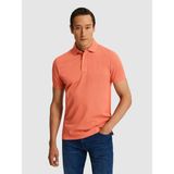 Cacharel Erkek Somon Slim Fit Saf Pamuk Polo Yaka Basic T-Shirt 50320657-VR047 - 2XL