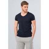 Cacharel Erkek T-Shirt (Slim Fit) Lacivert M