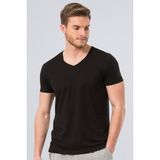 Cacharel Erkek T-Shirt (Slim Fit) - Siyah