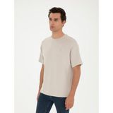 Cacharel Erkek Taş Slim Fit Bisiklet Yaka T-shirt 50287050-VR049