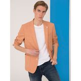 Cacharel Erkek Turuncu Ekstra Slim Fit Spor Ceket 50234883-VR051