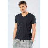 Cacharel Erkek V Yaka Likralı T-shirt 1332/Olive