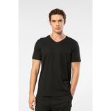 Cacharel Erkek V Yaka T-Shirt 2170/Siyah