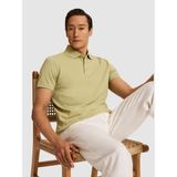 Cacharel Erkek Yeşil Slim Fit Saf Pamuk Polo Yaka Basic T-Shirt 50320657-VR054
