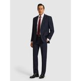 Cacharel Lacivert Slim Fit Mikro Desen Mono Yaka Saf Yün Takım Elbise 50324516 VR033 - 6 Drop