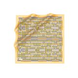 Cacharel Sarı Kadın Geometrik Eşarp 9023313961