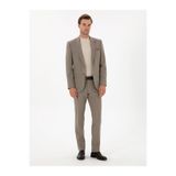 Cacharel Vizon Slim Fit Çizgili Kırlangıç Yaka Takım Elbise 50311017-VR052