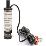 Cacheng 12 Volt Mazot Yağ Aktarma Pompası, Dc Mini Dalgıç Pompa Süzgeçli 38 mm Dış Çap - Yok