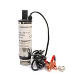 Cacheng 24 Volt Mazot Yağ Aktarma Pompası, Dc Mini Dalgıç Pompa Süzgeçli 51 mm Dış Çap