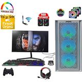 Cachex ATX46 İ5-4570 16GB Ram 512GB SSD 4gb GTX1050Tİ 24''oyuncu Bilgisayarı