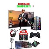 CacheX N70 Pro (PUBG,GTA5) İ7 860,16GB 240GB SSD,500GB,4GB GT740,23.8 Masaüstü Oyuncu Bilgisayarı