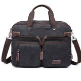 Cactive CTVYB1278-0001 Siyah Unisex Evrak ve Sırt Çantası
