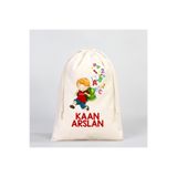 CACTUS COLLECTION KİŞİYE ÖZEL İSİM YAZILI OKUL BEBEK KIYAFET KESESİ DÜZENLEYİCİ 25X35 CM ERKEK İÇİN