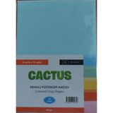 Cactus Fotokopi Kağıdı Renkli A4 80 Gr. 50'li 5 Renk