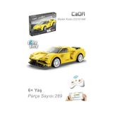 Cada EVO Yarış Arabası Uzaktan Kumandalı -C51074W (289 Parça) Oyuncak Yapım Seti