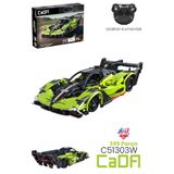 Cada Uzaktan Kumandalı Phantom Wing Sport Car (395 Parça) Oyuncak Yapım Seti Blok Araba -Ffcada-C51303w