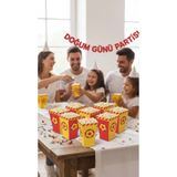 Cadde Süs GS Temalı Popcorn 8 Adet Mısır Kutusu