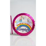 Cadde Süs Happy Birthday Temalı Katlanabilir Pinyata Ve Sopası