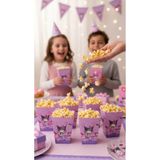 Cadde Süs Kuromi Temalı Popcorn 8 Adet Mısır Kutusu