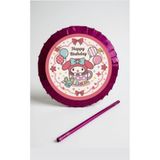 Cadde Süs My Melody Temalı Katlanabilir Pinyata Ve Sopası