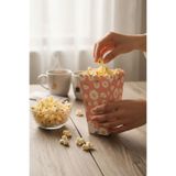 Cadde Süs Papatya Temalı Popcorn 8 Adet Mısır Kutusu