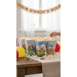 Cadde Süs Winnie The Pooh Temalı Popcorn 8 Adet Mısır Kutusu