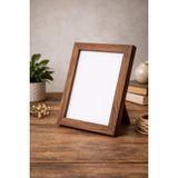 CADDEHEDİYE Kırılmaz PVC Masaüstü Ahşap Fotoğraf Poster Çerçevesi | 10×15 – 13×18 – 15×21 – 21×30 | 3 Farklı Renk Seçenekleri CADDEHEDİYE Kırılmaz PVC Masaüstü Fotoğraf Çerçevesi (Ceviz, 21x30)