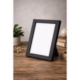 CADDEHEDİYE Kırılmaz PVC Masaüstü Ahşap Fotoğraf Poster Çerçevesi | 10×15 – 13×18 – 15×21 – 21×30 | 3 Farklı Renk Seçenekleri CADDEHEDİYE Kırılmaz PVC Masaüstü Fotoğraf Çerçevesi (Siyah, 13x18)