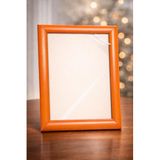 CADDEHEDİYE Kırılmaz PVC Masaüstü Fotoğraf Çerçevesi | 10×15 – 13×18 – 15×21 | 9 Farklı Renk Seçenekleri CADDEHEDİYE Kırılmaz PVC Masaüstü Fotoğraf Çerçevesi (Turuncu, 13x18)