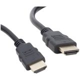 Caddemia Plastik Düz Siyah 1.5 Metre HDMI Kablo Poşetli (4434)