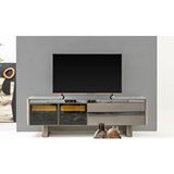 CaddeYıldız Seatle Tv Sehpası Tv Sehpası Cappuccino