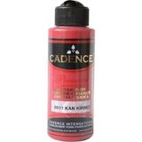 Cadence 0011 500 ML Kan Kırmızı Premium Akrilik Boya