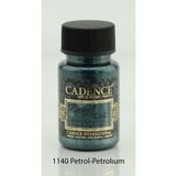 Cadence 1140 Petrol Dora Metalik Kumaş Boyası