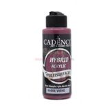 Cadence 120 ml H056 Vişne Hybrid Multisurfaces Akrilik Boya