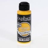 Cadence 120 ml HSA-103 Güneş Sarı Hybrid Multisurface Altın Simli Akrilik Boya