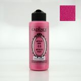 Cadence 120 ml Koyu Pembe Akrilik Ahşap Metalik Boya