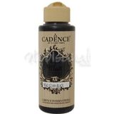 Cadence 120Ml. 9060-Siyah Style Matt Akrilik Boya