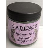 Cadence 1376 Yonca Yeşili 250 ml Dekoratif Rölyef Pasta