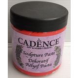 Cadence 1390 Mercan Kırmızı 250 ml Dekoratif Rölyef Pasta