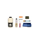 Cadence 2 Litre Antik Beyaz Boya 500Ml Yarımat Vernik Set