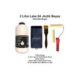 Cadence 2 LİTRE HANDY LAKE 004 ANTİK BEYAZ(KENDİNDEN VERNİKLİ)SET4