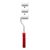Cadence 5 cm Kadife Rulo Fırça Seti