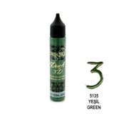 Cadence 5135 3 D Dora 25 ml Yeşil Boncuk Boya