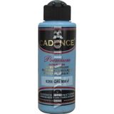 Cadence 6266 Gri Mavi Yarı Mat 120 ml Akrilik Boya