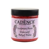 Cadence 6824 Kırmızı 250 ml Sculpture Rölyef Pasta