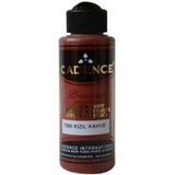 Cadence 7590 Kızıl Kahve 120 ml Akrilik Boya