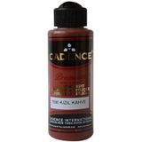 Cadence 7590 Premium 120 ml Kızıl Kahve Akrilik Boya