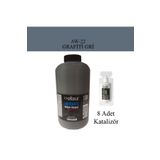Cadence Ambiante Suya Dayanıklı Islak Zemin Boyası aw-22 Grafiti Gri 2 Litre + Katalizör
