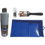Cadence Ambiente 250 ml Koyu Arduvaz Gri Islak Zemin Boya Seti