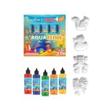 Cadence Aqua Slime - Kendin Yap Oyuncak Seti - Çiftlik Hayvanları Seti 5X90ML